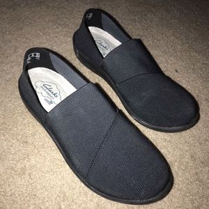 Clarks Cloudstepper slide-on shoes